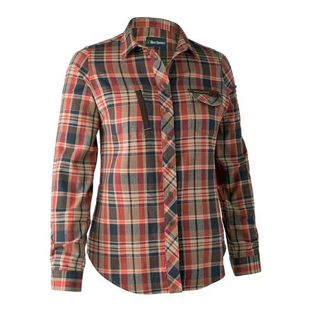 Camisa De Manga Larga Para Mujer Deerhunter Lady Athena - Orange
