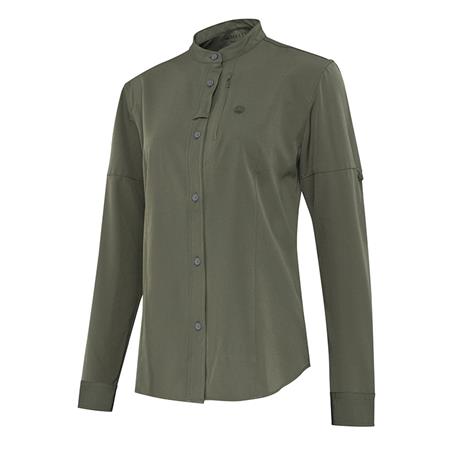 Camisa De Mangas Compridas Feminina Beretta Evad Flex
