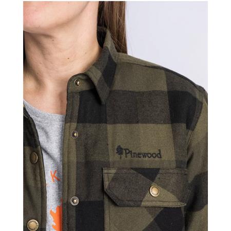 CAMISA DE MANGAS COMPRIDAS FEMININA PINEWOOD CANADA CLASSIC 2.0 W