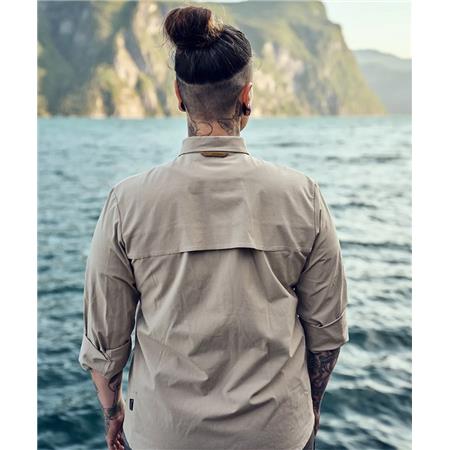 CAMISA DE MANGAS COMPRIDAS FEMININA PINEWOOD EVERYDAY TRAVEL L/S W