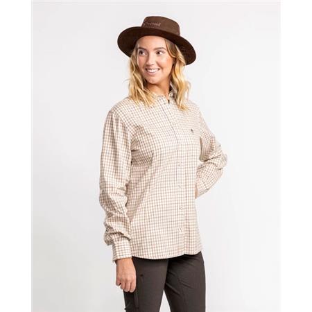 CAMISA DE MANGAS COMPRIDAS FEMININA PINEWOOD NYDALA GROUSE W