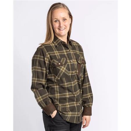 CAMISA DE MANGAS COMPRIDAS FEMININA PINEWOOD PRESTWICK EXCLUSIVE W