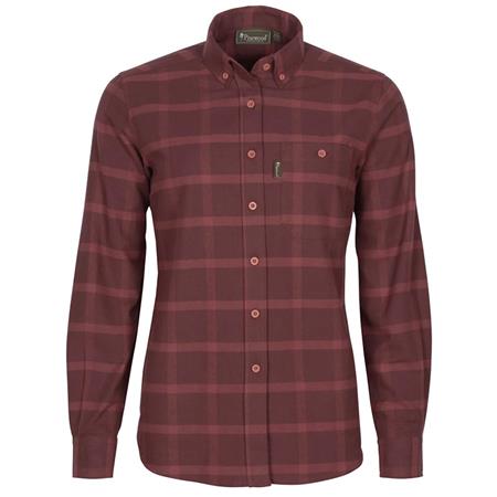 Camisa De Mangas Compridas Feminina Pinewood Värnamo Flannel W