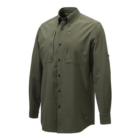 Camisa De Mangas Compridas Masculina Beretta Plain Lightweight