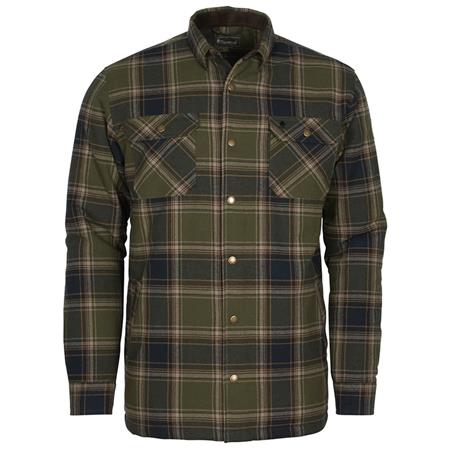 Camisa De Mangas Compridas Masculina Pinewood Finnveden Check Padd