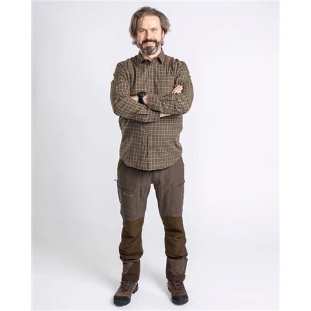 CAMISA DE MANGAS COMPRIDAS MASCULINA PINEWOOD NYDALA GROUSE