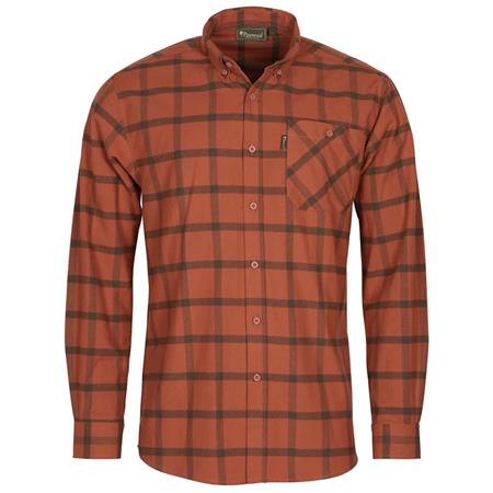 Camisa De Mangas Compridas Masculina Pinewood Värnamo Flannel