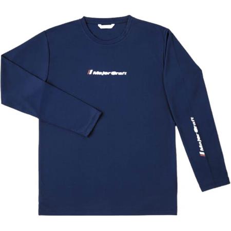 Camisa De Mangas Compridas Para Homem Major Craft - Navy