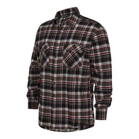 CAMISA DE MANGAS COMPRIDAS PARA HOMEM - MARROM DEERHUNTER NATHAN