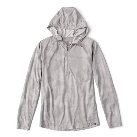 Camisa De Mangas Compridas Para Homem Orvis Pro Sun Hoodie - Camo