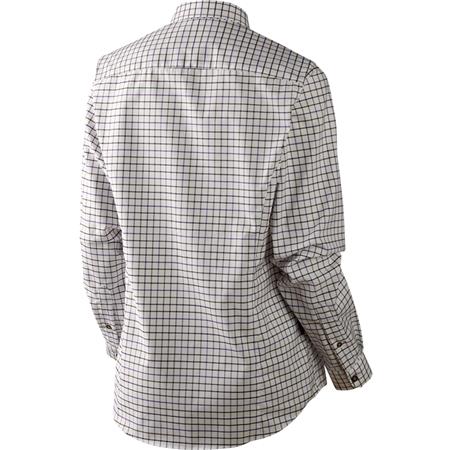 CAMISA DE MANGAS COMPRIDAS PARA MULHER HARKILA LANCASTER LADY - BLANC/NOIR