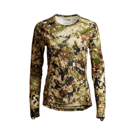 Camisa De Mangas Compridas Para Mulher Sitka Core Lt Wt Crew