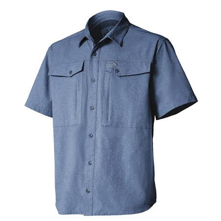 Camisa De Mangas Curtas Homem - Azul Geoff Anderson Zulo Ii S/S - Bleu