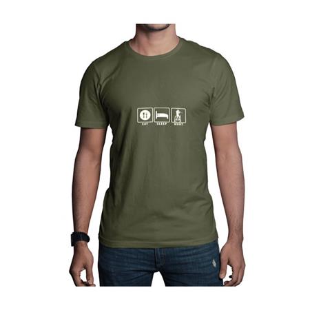 Camisa De Mangas Curtas Homem Bartavel Nature T1056