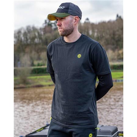 CAMISA DE MANGAS CURTAS HOMEM FOX MATRIX BLACK MINI LOGO T-SHIRT - NOIR