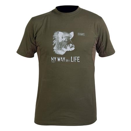 Camisa De Mangas Curtas Homem Hart Branded
