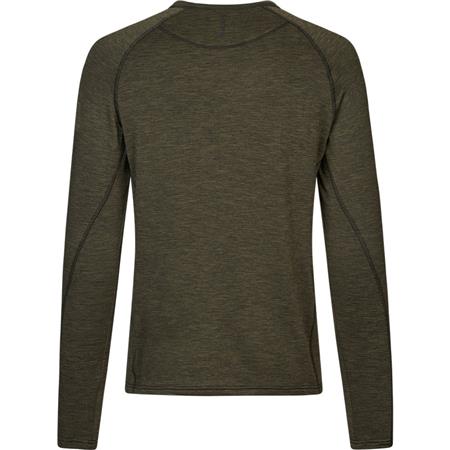 CAMISA DE MANGAS CURTAS HOMEM SEELAND PEAK - PINE GREEN MELANGE