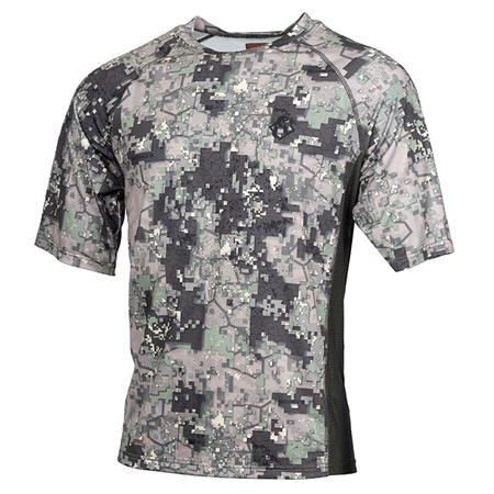 Camisa De Mangas Curtas Homem Somlys Stretch Digital 059