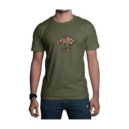 Camisa De Mangas Curtas Para Homem Bartavel Nature T1106