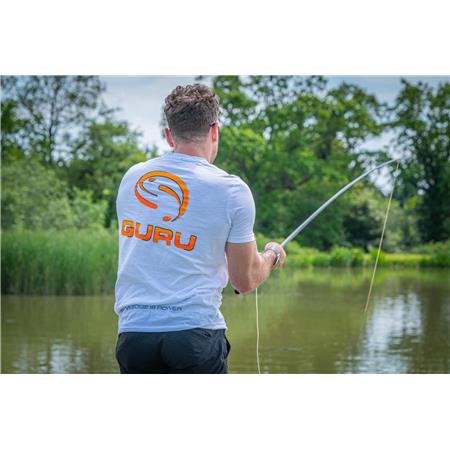 CAMISA DE MANGAS CURTAS PARA HOMEM GURU SEMI LOGO TEE - BLANC