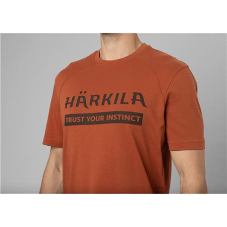 CAMISA DE MANGAS CURTAS PARA HOMEM HARKILA LOGO S/S