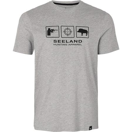 Camisa De Mangas Curtas Para Homem Seeland Lanner