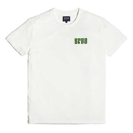 Camisa De Mangas Curtas Para Homem Spro Green Recycle T-Shirt - Blanc