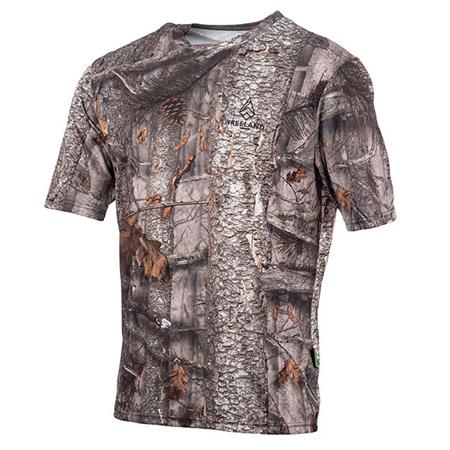 Camisa De Mangas Curtas Para Homem Treeland T002