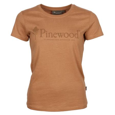 Camisa De Mangas Curtas Para Mulher Pinewood Outdoor Life W