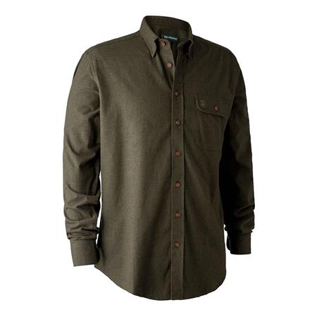 Camisa De Mangas Largas Deerhunter Liam - Kaki