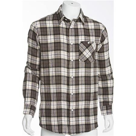 CAMISA DE MANGAS LARGAS PARA HOMBRE BARTAVEL ANDES - MARRÓN