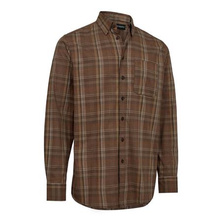 Camisa De Mangas Largas Para Hombre Deerhunter Ashton - Green Check