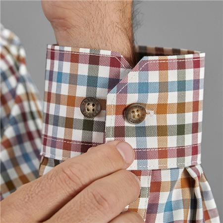CAMISA DE MANGAS LARGAS PARA HOMBRE HARKILA MILFORD - MULTI CHECK