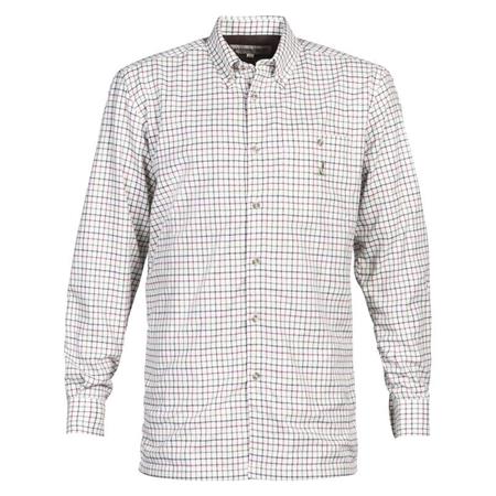 Camisa De Mangas Largas Para Hombre Percussion Doublee Polaire Inverness - Kaki/Orange
