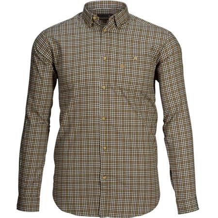 Camisa De Mangas Largas Para Hombre Seeland Shooting - Kaki