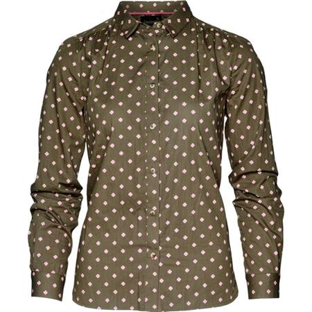 Camisa De Mangas Largas Para Mujer Seeland Erin Lady - Vert