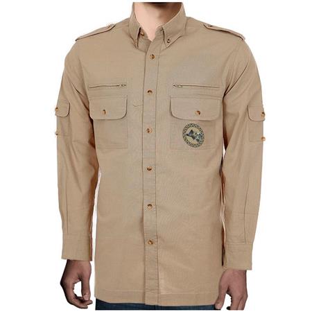 CAMISA MANGAS LARGAS HOMBRE BARTAVEL BAROUDEUR SANGLIER