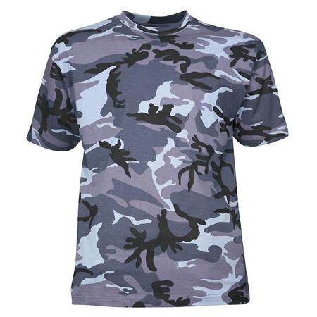 Camiseta De Hombre Con Mangas Cortas Idaho - Bleu
