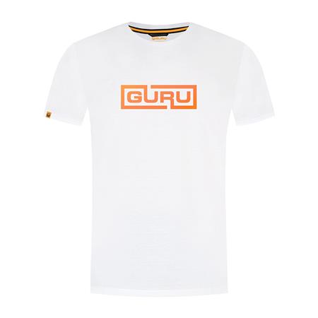 Camiseta De Hombre Guru Gradient Connect Tee - Blanc