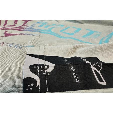 CAMISETA DE HOMBRE DE MANGAS LARGAS HOT SPOT DESIGN TUNA LONG SLEEVES - GRIS CLAIR