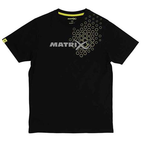 Camiseta De Manga Corta Hombre Fox Matrix Black Hex Print T-Shirt - Noir