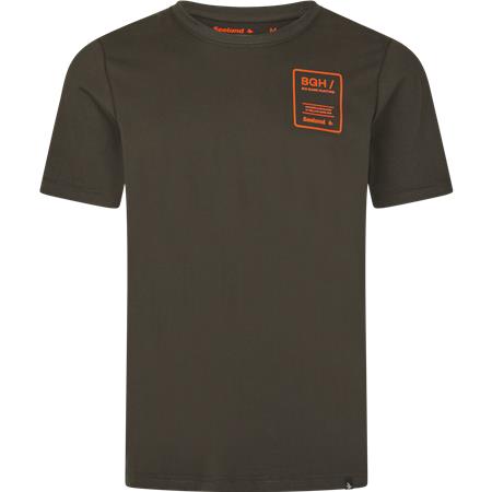 Camiseta De Manga Corta Hombre Seeland Bgh - Pine Green
