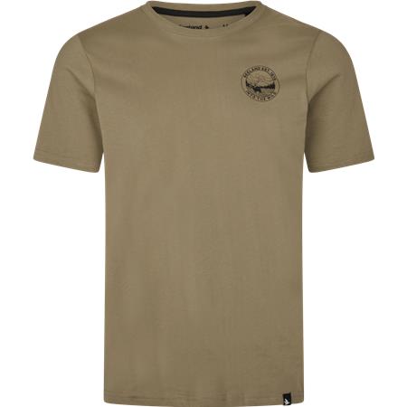 Camiseta De Manga Corta Hombre Seeland Hunting Landscape - Covert Green