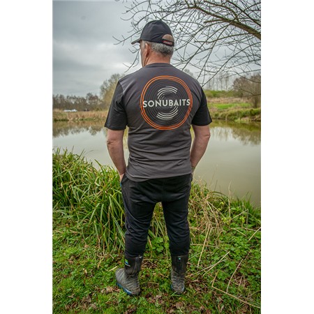 CAMISETA DE MANGA CORTA HOMBRE SONUBAITS - GRIS