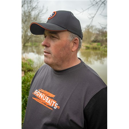 CAMISETA DE MANGA CORTA HOMBRE SONUBAITS - GRIS