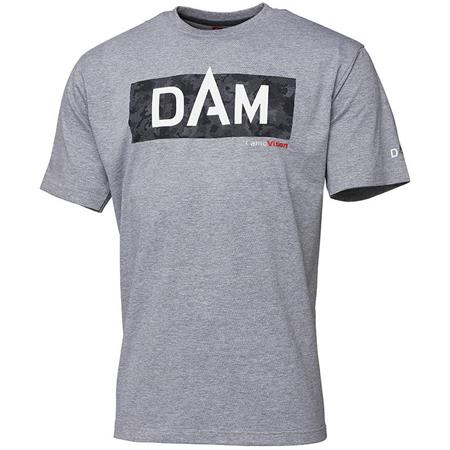 Camiseta De Manga Corta Para Hombre Dam Camo Vision - Gris