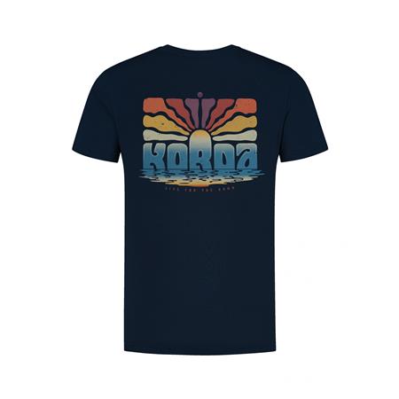 Camiseta De Manga Corta Para Hombre Korda Dawn Vibes Tee - Azul Marino