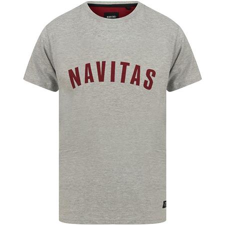 Camiseta De Manga Corta Para Hombre Navitas Sloe T-Shirt - Gris