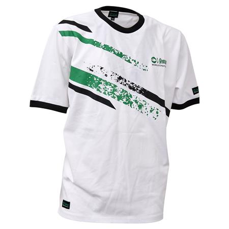 Camiseta De Manga Corta Para Hombre Sensas Stripes - Blanco