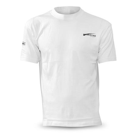 Camiseta De Manga Corta Para Hombre Tubertini - Blanco